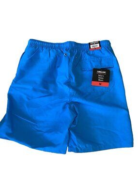 NEW KIRKLAND SIGNATURE Swim Trunk Shorts Men's M Medium Royal Blue Beach Surf